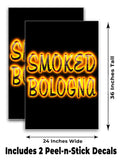 Smoked Bologna A-Frame Signs, Decals, or Panels
