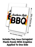 Southern Style BBQ A-Frame Signs, Decals, or Panels