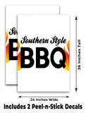 Southern Style BBQ A-Frame Signs, Decals, or Panels