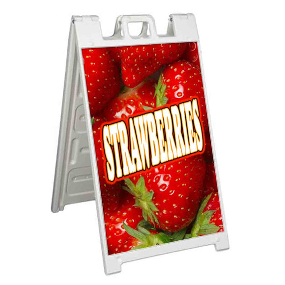 Strawberries A-Frame Signs, Decals, or Panels