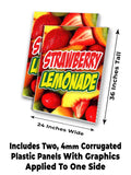 Strawberry Lemonade A-Frame Signs, Decals, or Panels