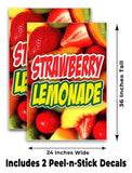 Strawberry Lemonade A-Frame Signs, Decals, or Panels