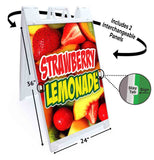 Strawberry Lemonade A-Frame Signs, Decals, or Panels