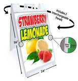 Strawberry Lemonade A-Frame Signs, Decals, or Panels
