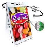 Sweet Treats A-Frame Signs, Decals, or Panels