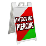 Tattoos And Piercing A-Frame Signs, Decals, or Panels