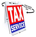 Tax Service A-Frame Signs, Decals, or Panels