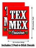 Tex Mex Cuisine A-Frame Signs, Decals, or Panels