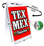 Tex Mex Cuisine A-Frame Signs, Decals, or Panels