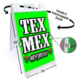Tex Mex Hot Mess A-Frame Signs, Decals, or Panels
