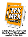 Tex Mex Hot Mess A-Frame Signs, Decals, or Panels