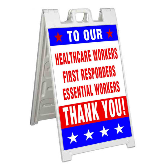 Thank You A-Frame Signs, Decals, or Panels