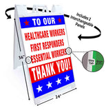 Thank You A-Frame Signs, Decals, or Panels
