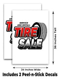 Tire Sale A-Frame Signs, Decals, or Panels