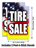 Tire Sale A-Frame Signs, Decals, or Panels