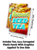 Unsweet Iced Tea A-Frame Signs, Decals, or Panels