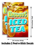 Unsweet Iced Tea A-Frame Signs, Decals, or Panels