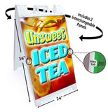 Unsweet Iced Tea A-Frame Signs, Decals, or Panels