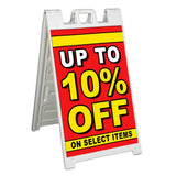 Up To 10% Off A-Frame Signs, Decals, or Panels