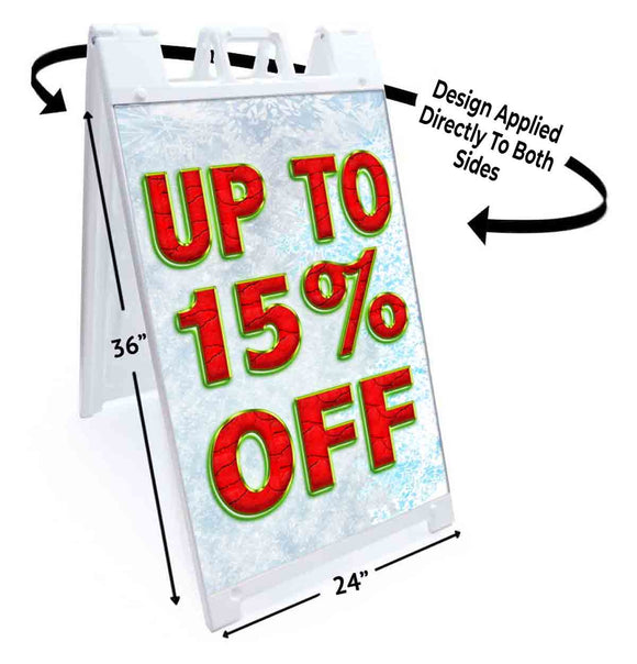 Up to 15% Off Special A-Frame Signs, Decals, or Panels