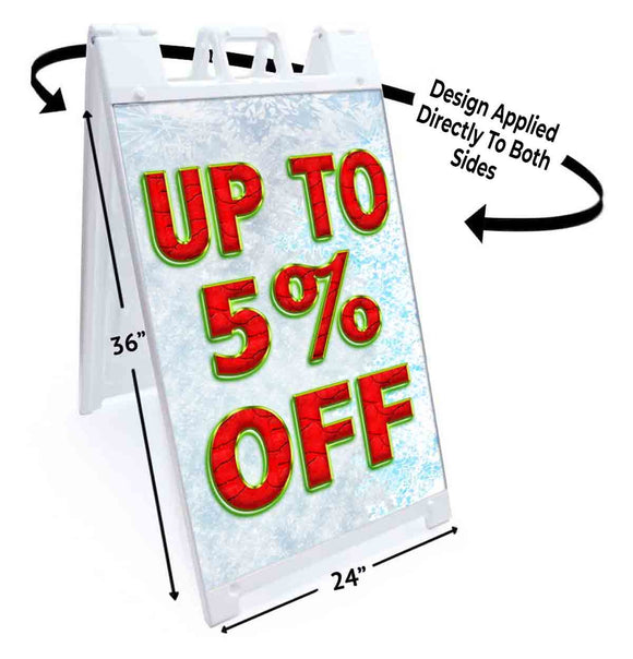 Up to 5% Off Special A-Frame Signs, Decals, or Panels
