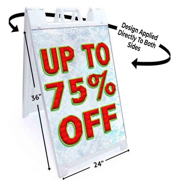 Up to 75% Off Special A-Frame Signs, Decals, or Panels