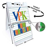 VPK Now Enroll A-Frame Signs, Decals, or Panels