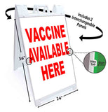 Vaccine Shots A-Frame Signs, Decals, or Panels