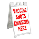 Vaccine Shots A-Frame Signs, Decals, or Panels