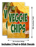 Veggie Chips A-Frame Signs, Decals, or Panels