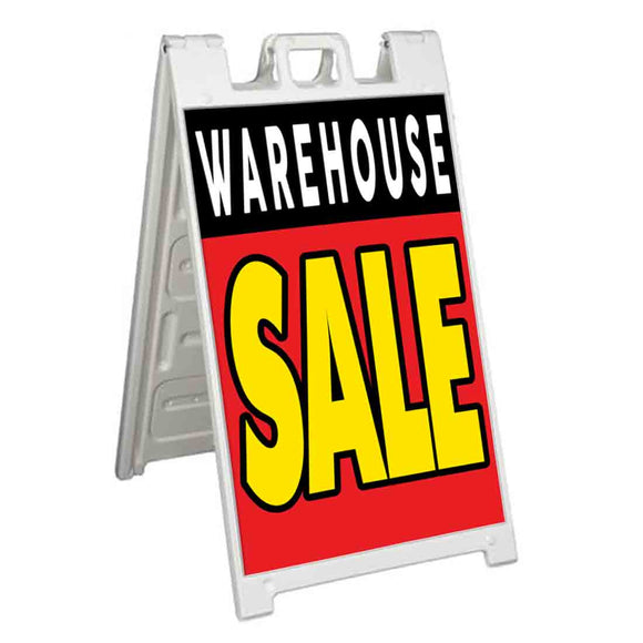 Warehouse Sale A-Frame Signs, Decals, or Panels