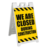 We Are Closed A-Frame Signs, Decals, or Panels