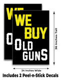We Buy Old Guns A-Frame Signs, Decals, or Panels