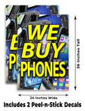 We Buy Phones A-Frame Signs, Decals, or Panels