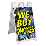 We Buy Phones A-Frame Signs, Decals, or Panels