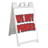 We Buy Phones A-Frame Signs, Decals, or Panels