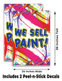 We Sell Paint! A-Frame Signs, Decals, or Panels