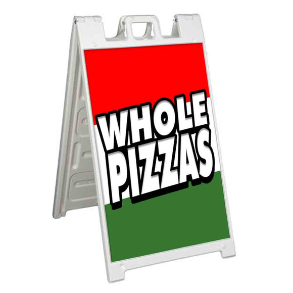 Whole Pizzas A-Frame Signs, Decals, or Panels