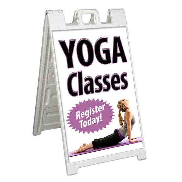 Yoga Classes A-Frame Signs, Decals, or Panels