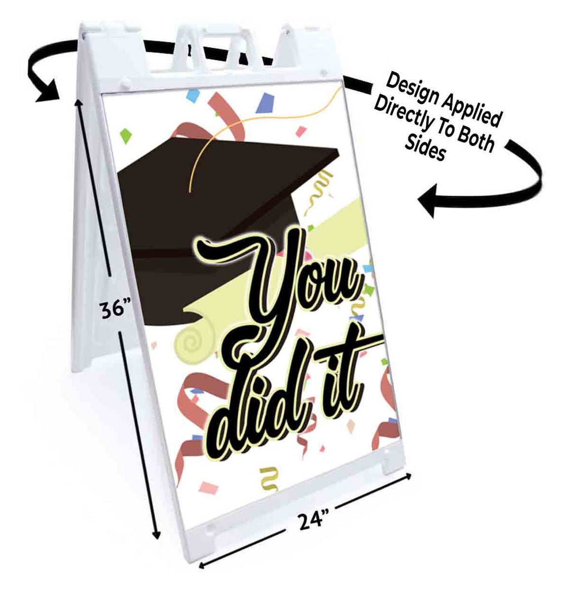 Full Color Custom A-Frames | Fast Production. Fast Free Shipping ...