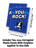 You Rock A-Frame Signs, Decals, or Panels