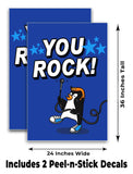 You Rock A-Frame Signs, Decals, or Panels