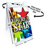 Youre A Star A-Frame Signs, Decals, or Panels