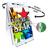 Youre A Star A-Frame Signs, Decals, or Panels