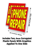 Phone Repair A-Frame Signs, Decals, or Panels