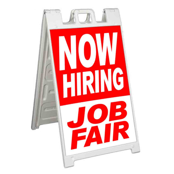 Now Hiring Job Fair A-Frame Signs, Decals, or Panels