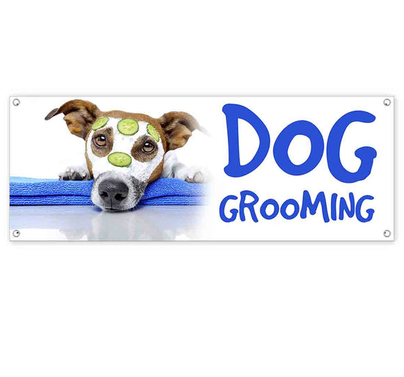 Dog Grooming Banner
