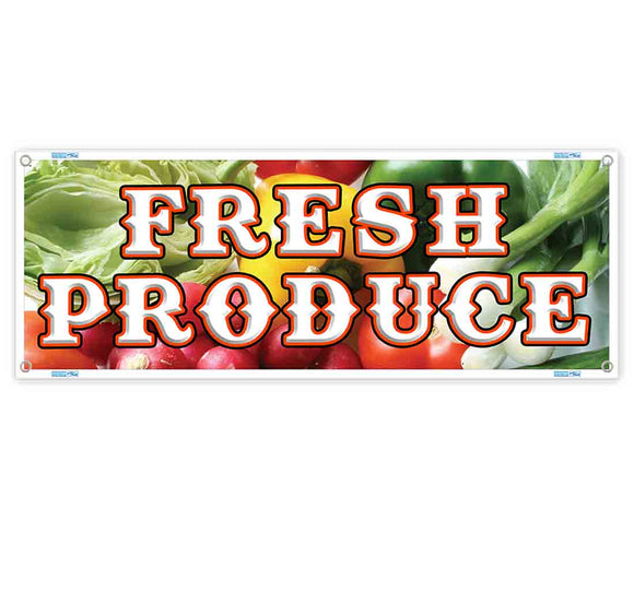 Fresh Produce Banner