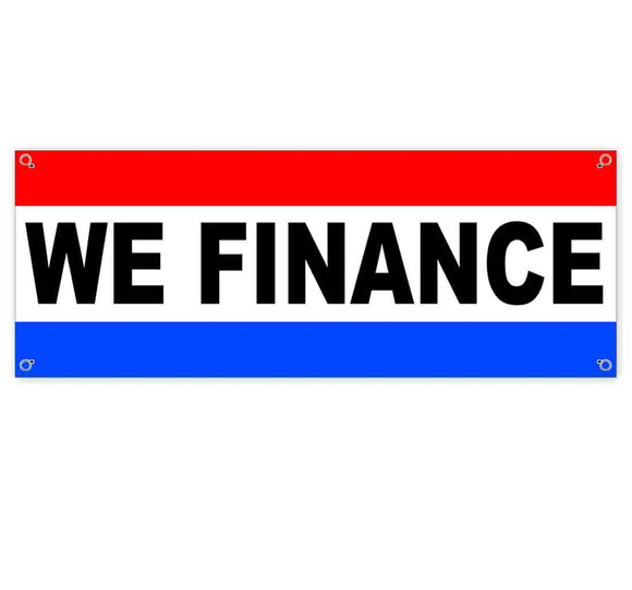 We Finance Green Banner