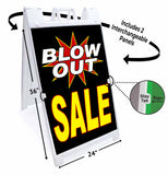 Blow Out Sale A-Frame Signs, Decals, or Panels